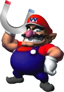 Magnet Wario SMW3D