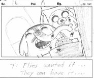 Flies wanted it