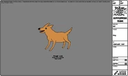Modelsheet dog