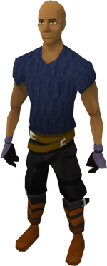 Mithril gauntlets equipped