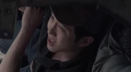 Glenn under car