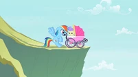 Rainbow Dash saves a foal S2E8