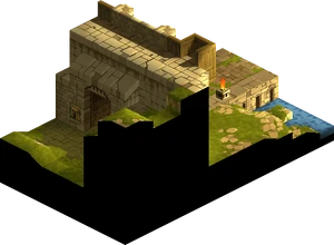 At the Gate of Lionel Castle 3
