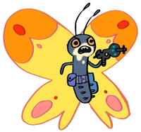 Butterfly laser