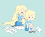 Finn and fionna by luwo-d4o80ii