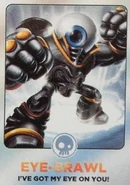 Eye-Brawl Card
