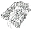 Don Corneo Mansion FF7 Art 2