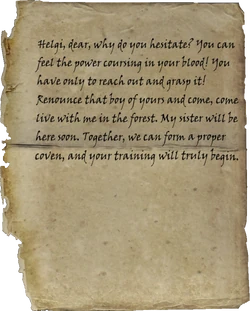 Anise's Letter