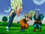 Vegeta enojado
