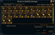 Grum's Gold Exchange stock