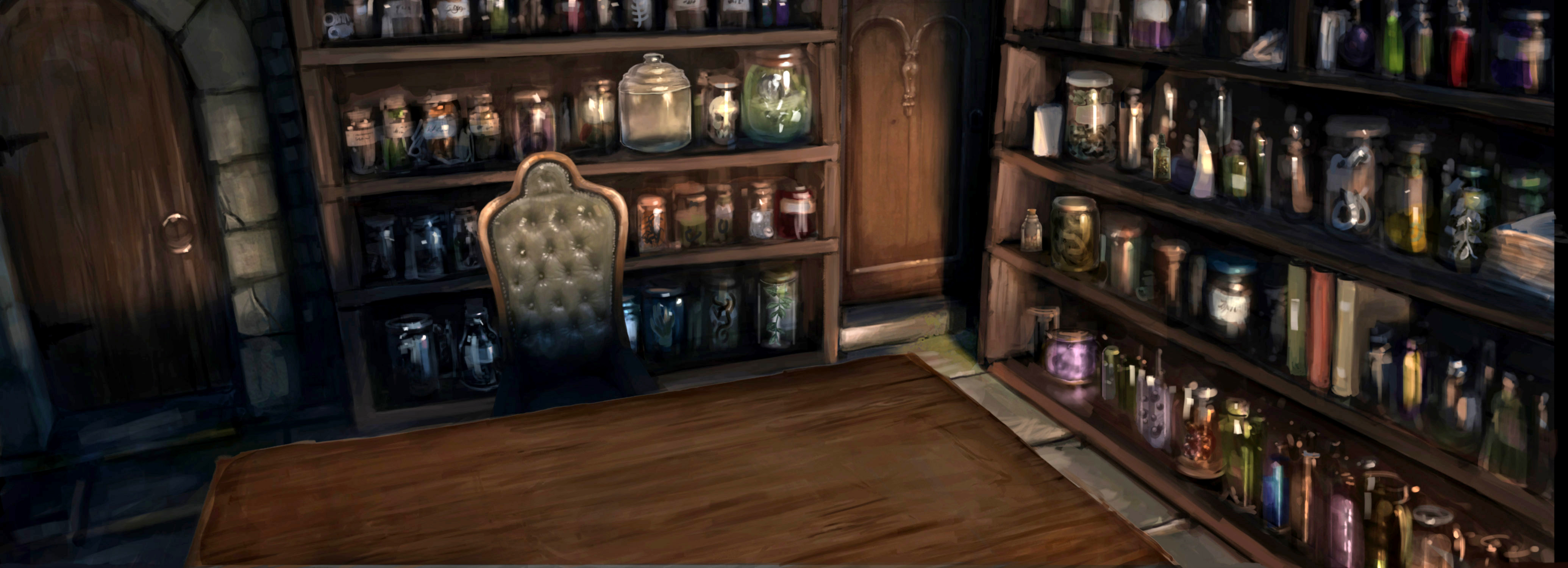 Хранилището на учителя по Отвари Snape's_office