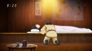 Yocchi at the deathbed of Miko