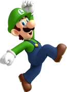 NSMBWii Luigi