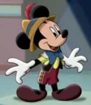 Mickey ropa Pinocho