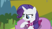 Rarity because you're dragon S2E10