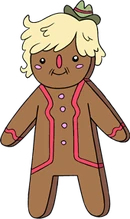 Gingerbread pat