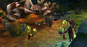 Tunnel Spider miniboss (Swordmaster)