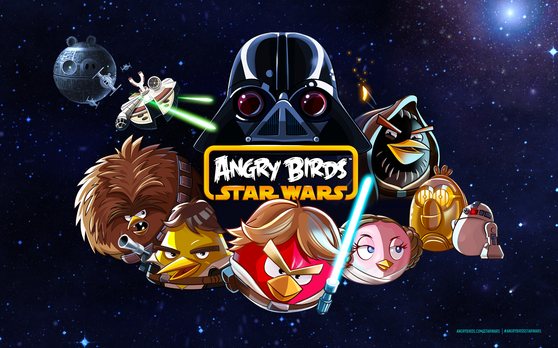 angry angry birds star wars