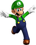 Luigi super mario 64 ds