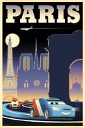 Cars 2 Vintage poster 3