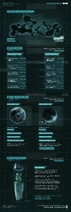 Black liquid infographic