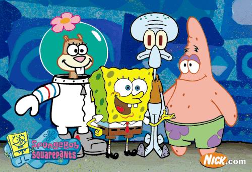 Spongebob And Cast