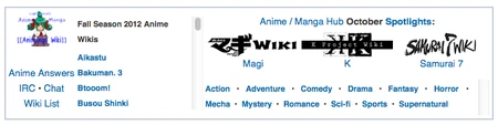 Animanga Footer