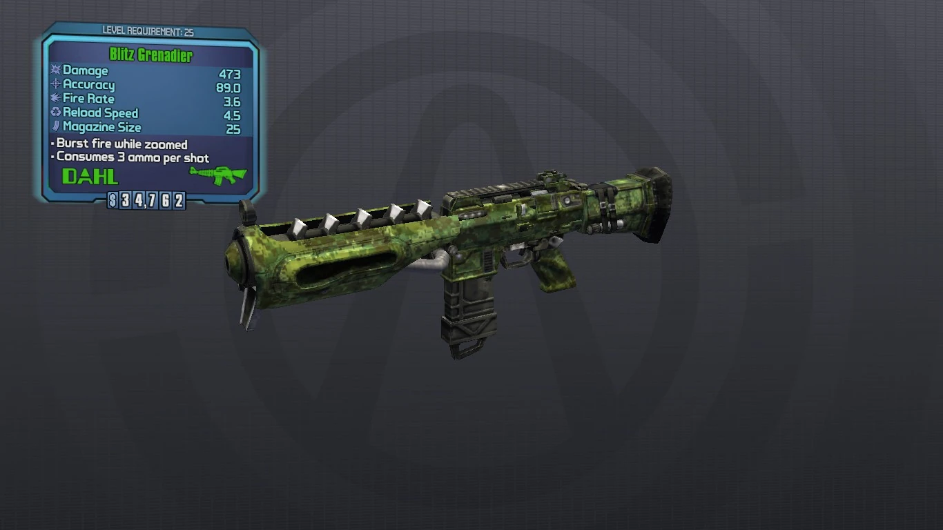 Borderlands Assault Rifle