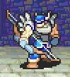 Bartre as a Warrior with a Bow
