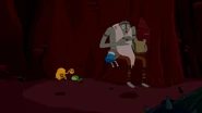 S4 E26 Finn in Billy's bag
