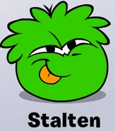 Greenpufflepet