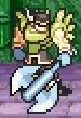 Brendan in battle