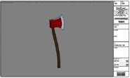 Modelsheet Axe
