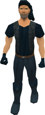 Pickpocketing volunteer