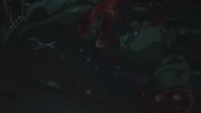 Toriko destroying Galala with Kugi Punch OVA