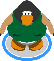 Green Letterman Jacket ingame