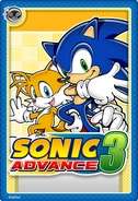 Sonic Advance 3 Stampii trading card