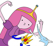 PB and I kissing