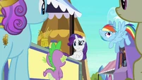 Rainbow Dash edges away S3E2