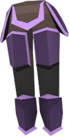 Novite platelegs detail