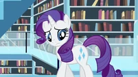 Rarity searching for book S3E1