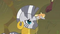 Applejack fighting Zecora S1E09