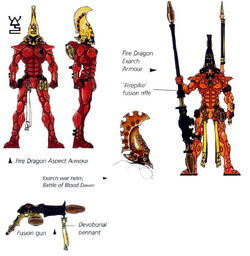 Fire Dragon wargear