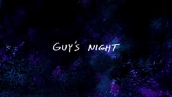 Guys night