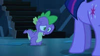 Spike panicking S3E2