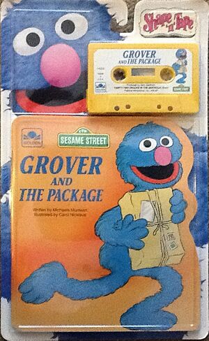 Grover and the package shape and tape
