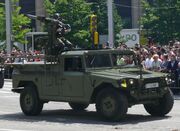 URO VAMTAC with Mistral missile