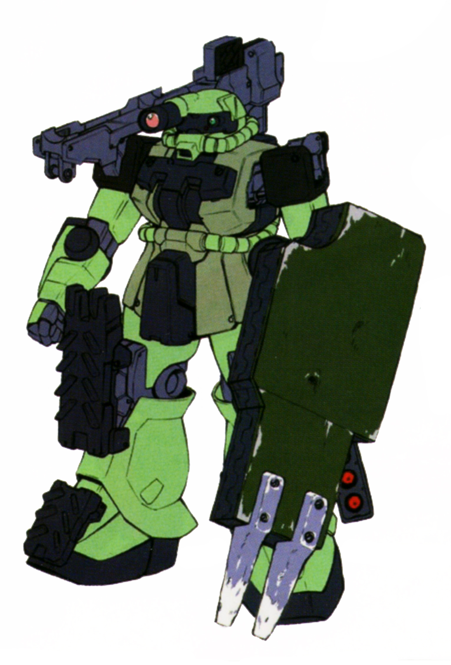 MS 06 Zaku II Gunner   Gundam Wiki