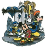 Mickey Donald Goofy KH Pin