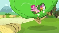 Cabbage float hitting hay bale S3E4